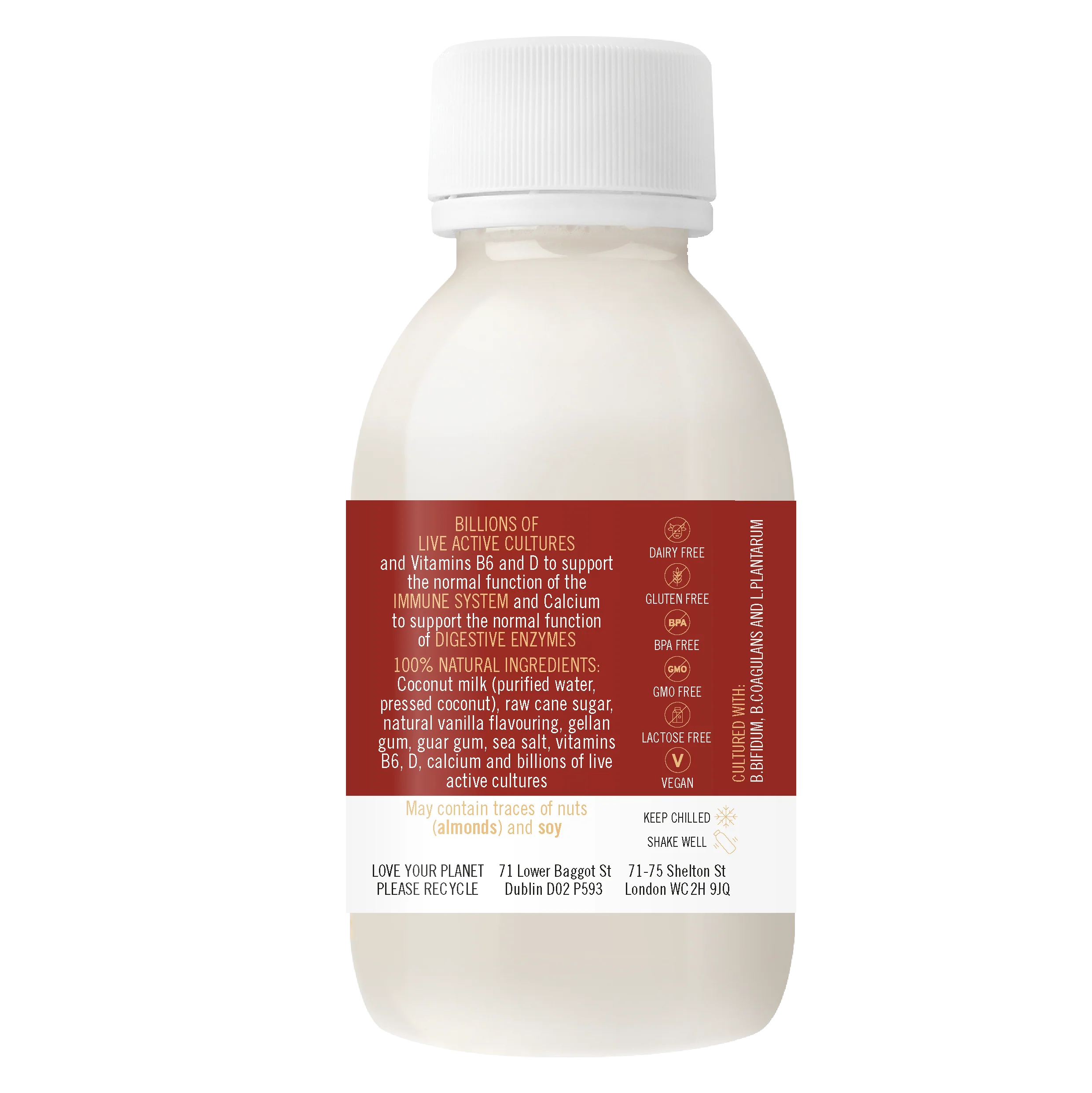 Biomel Dairy-Free Gut Health Shots Mixed Flavours (14 Shots x 125ml @ £1.50 each) - Image 3